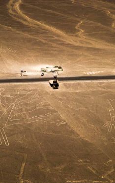 Lineas de Nazca desde Uruguay
